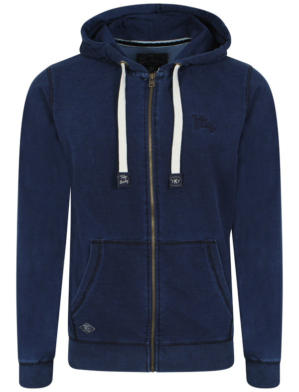 Wilmslow Hoodie in Indigo Blue - Tokyo Laundry