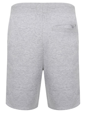 Winfield Cove Jogger Shorts with Side Tape Detail In Light Grey Marl - Tokyo Laundry