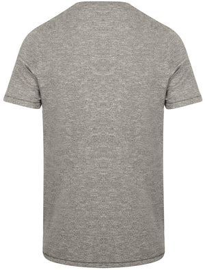 Woodcutter Grindle Cotton Jersey T-Shirt In Charcoal / Ivory - Tokyo Laundry