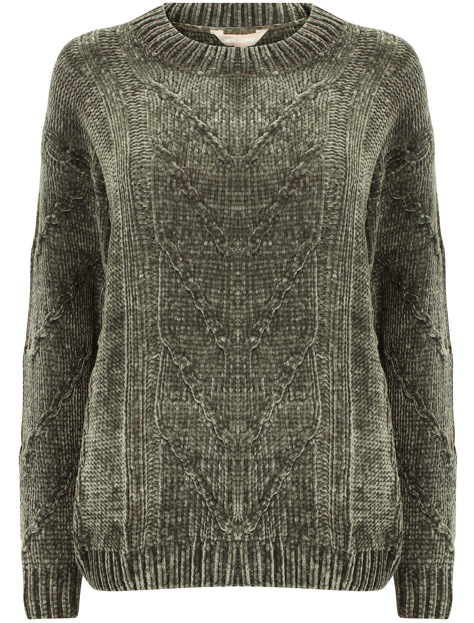 Olive 2025 chenille sweater