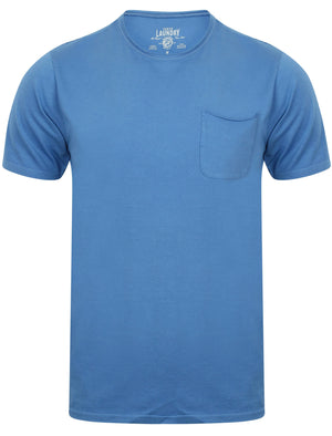 Zella Cotton Jersey T-Shirt with Pocket in Federal Blue - Tokyo Laundry
