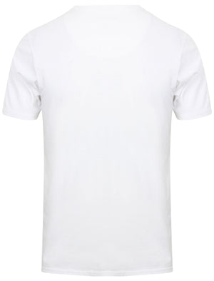 Zella Cotton Jersey T-Shirt with Pocket in Optic White - Tokyo Laundry