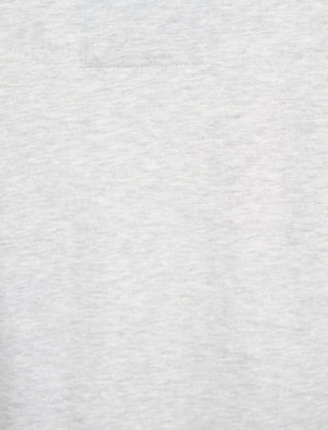 ‘Love U More’ Longline Sweatshirt in Grey - TBOE (Guest Brand)