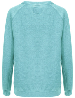 Burnout Sweatshirt in Turquoise - TBOE (Guest Brand)