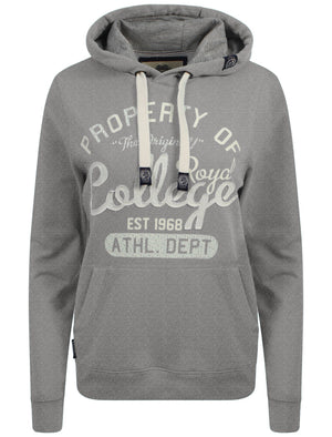 Royal College Pullover Hoodie in Grey - TBOE (Guest Brand)