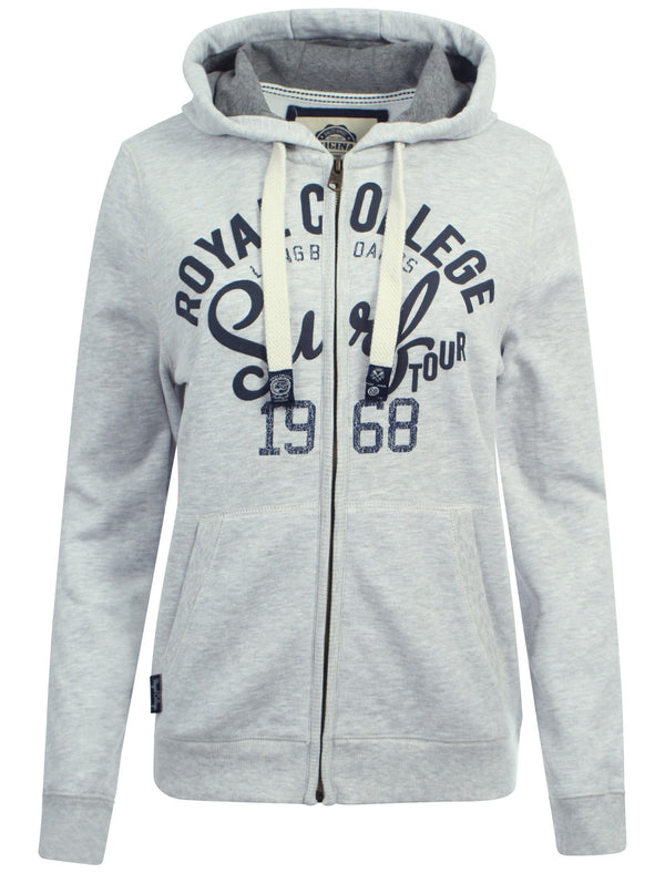 Surf Tour Hoodie in Light Grey - TBOE (Guest Brand)